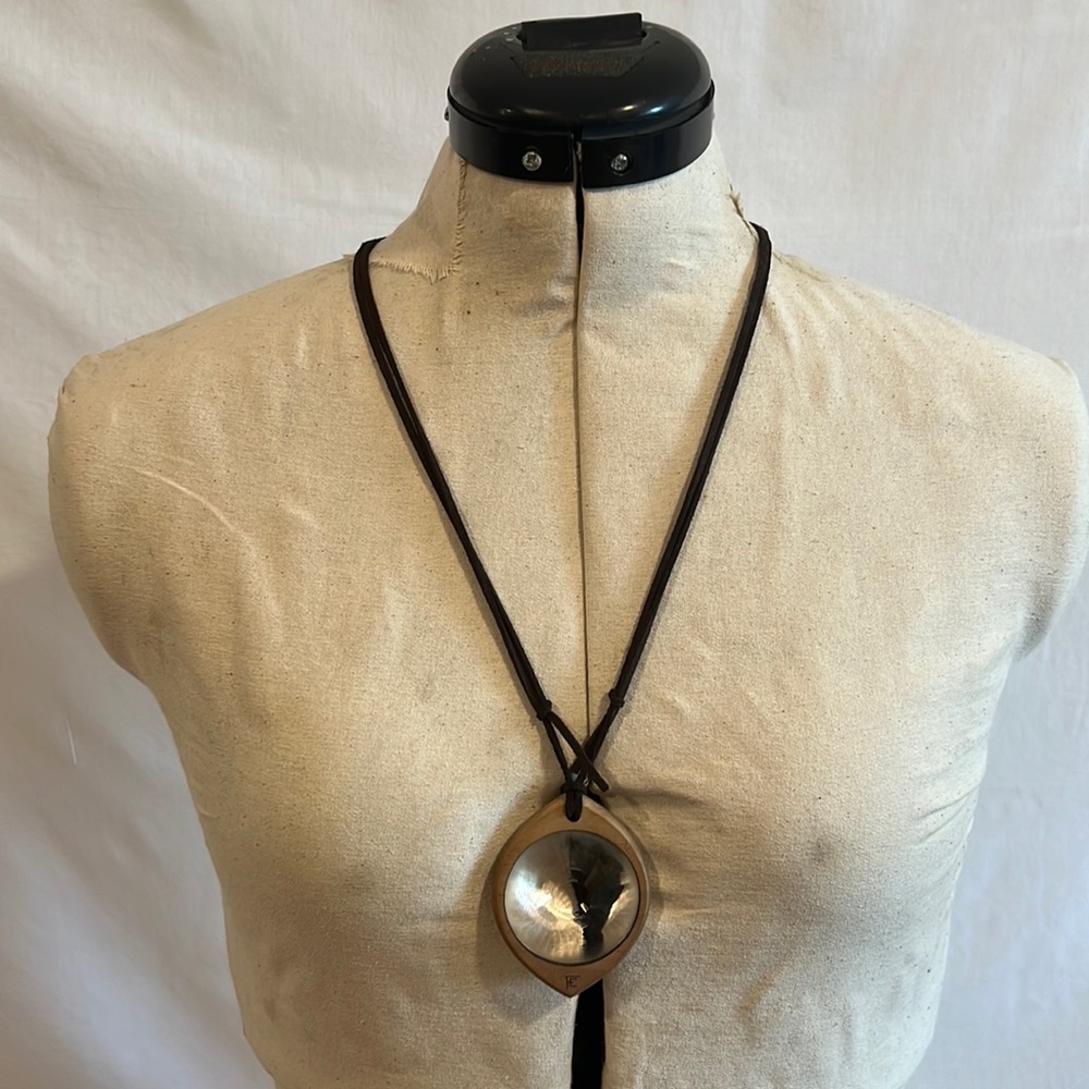 Free People Crystal Eye Necklace